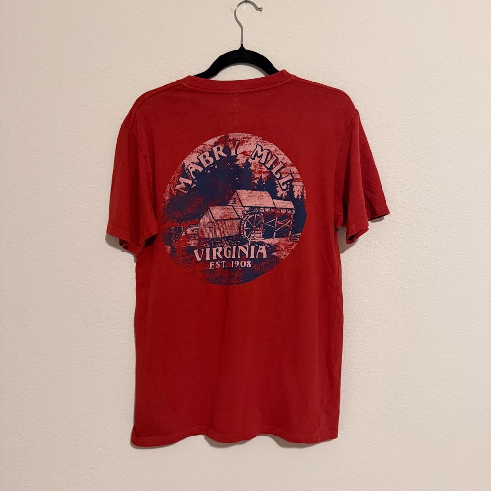 Mabry mills Virginia tourist t shirt red small NWT